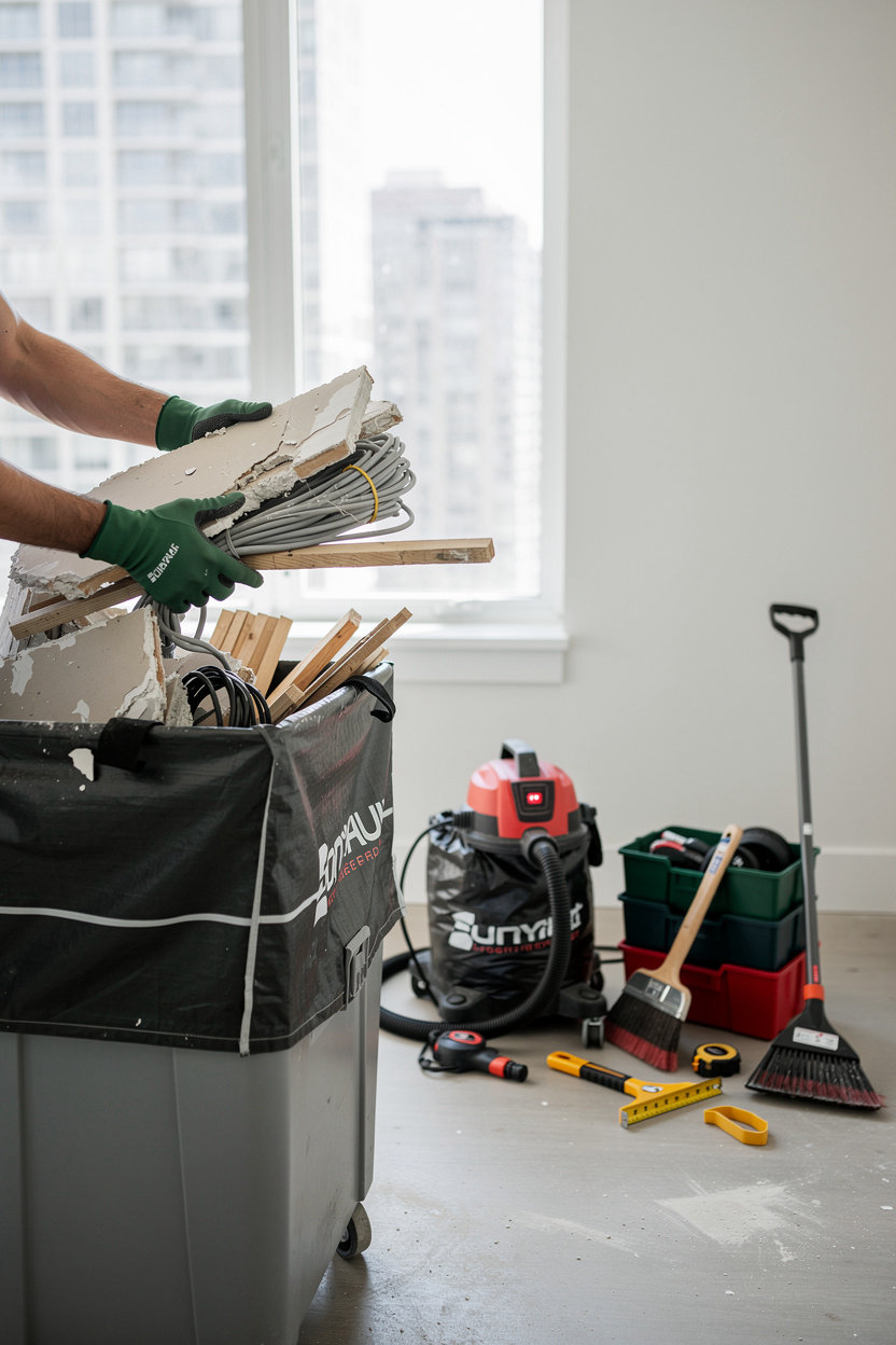 Junk Happens GTA professional team providing expert property cleanout and interior demolition services in Toronto